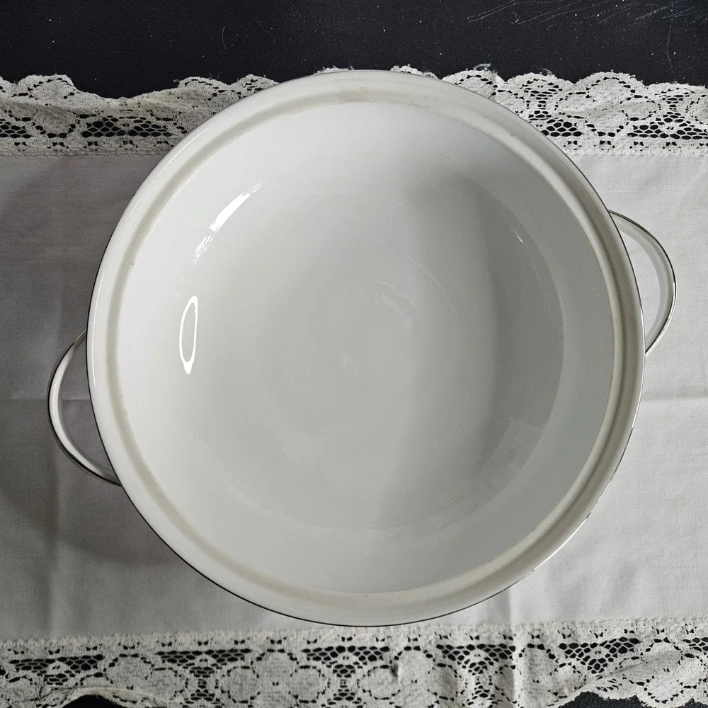 Noritake China Anita Pattern 5309 Serving Bowl with Lid 9